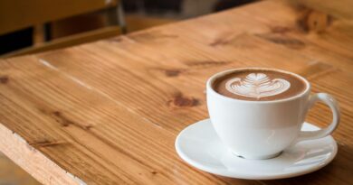 Freshly brewed coffee in one of the best coffee shops in London