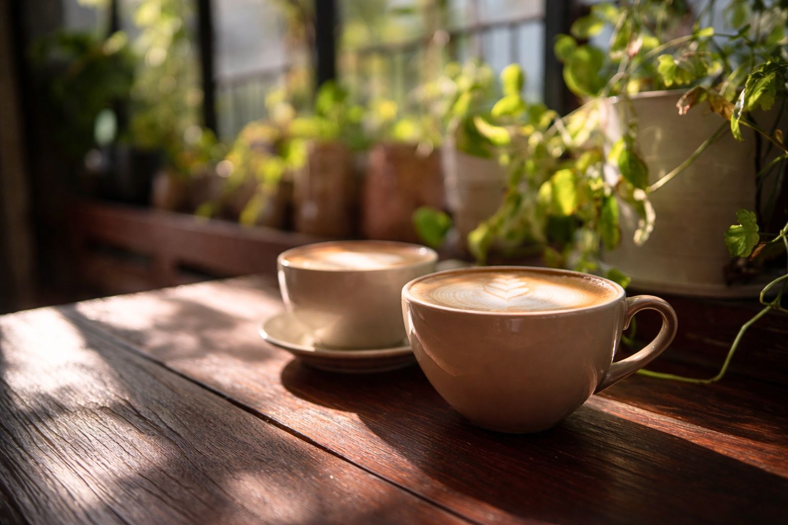 A cup of coffee in a café setting illustrating how physical effects like comfort, tolerance, and routine influence long-term coffee consumption beyond flavor alone